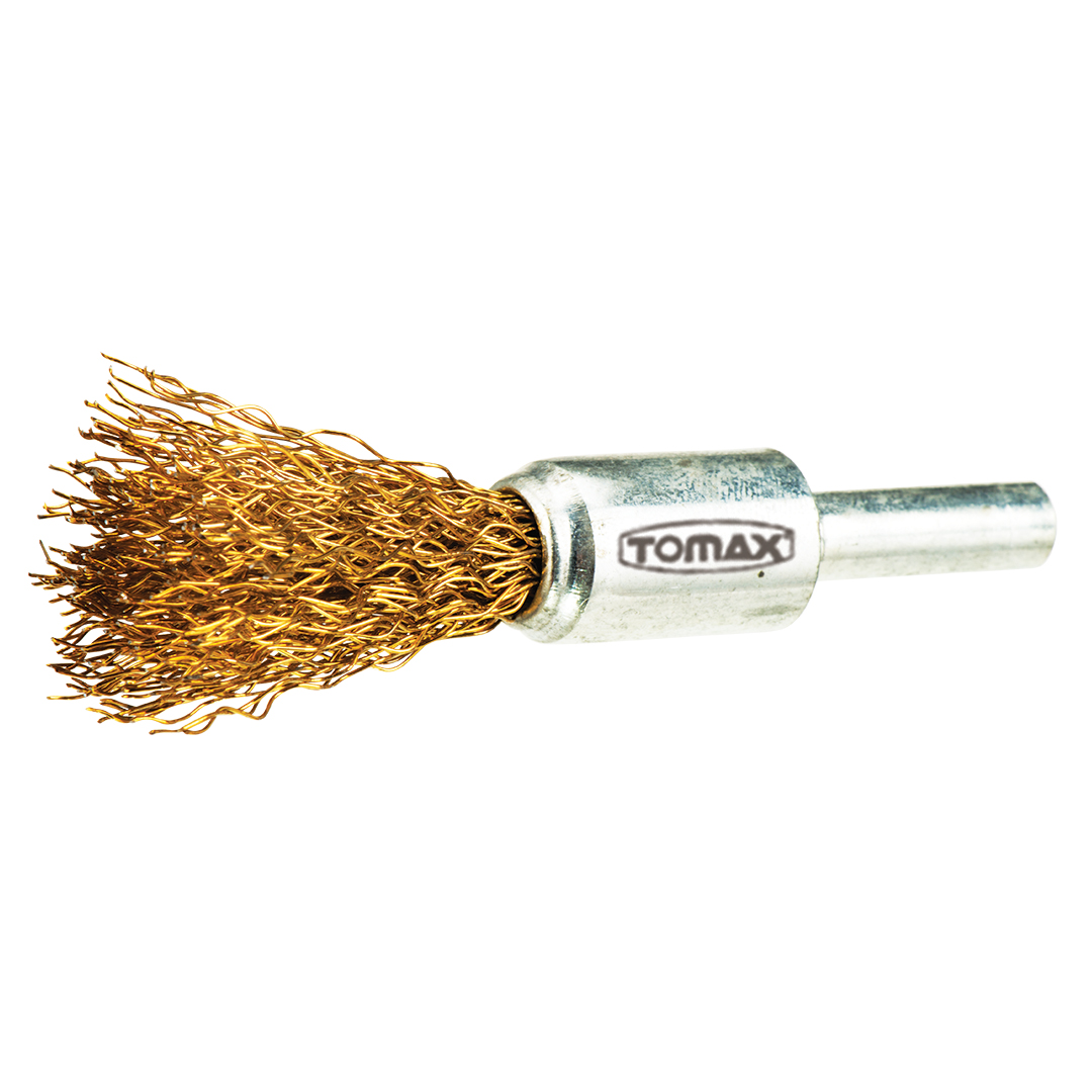 TOMAX PİMLİ SAÇAKLI DAİRE FIRÇA 40 mm